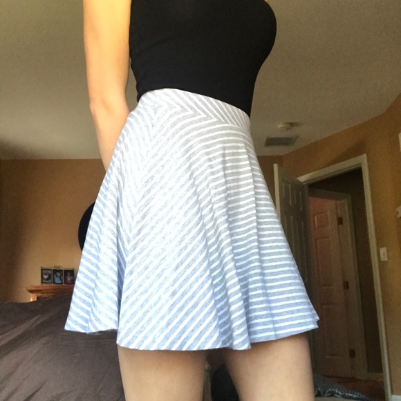 Striped Skater Skirt - Picture 5 of 5